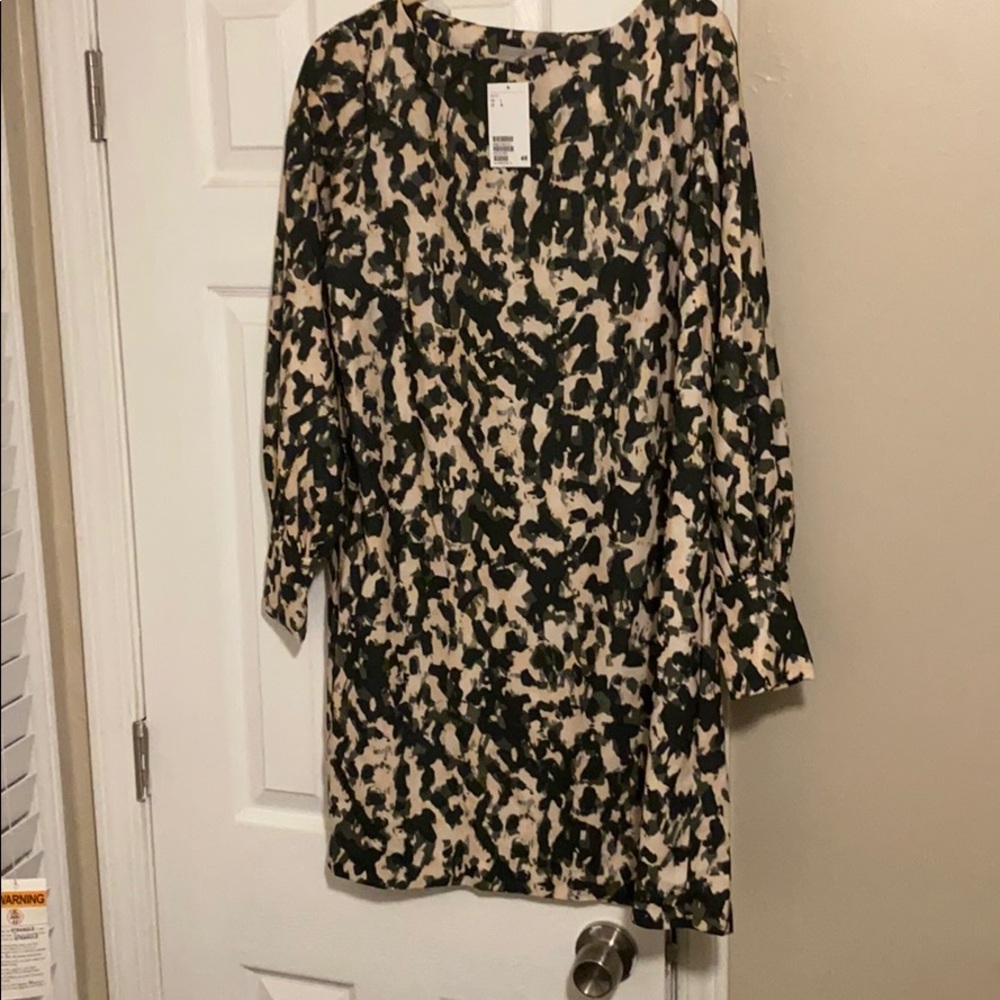 Long sleeve, shirt dress from H&M